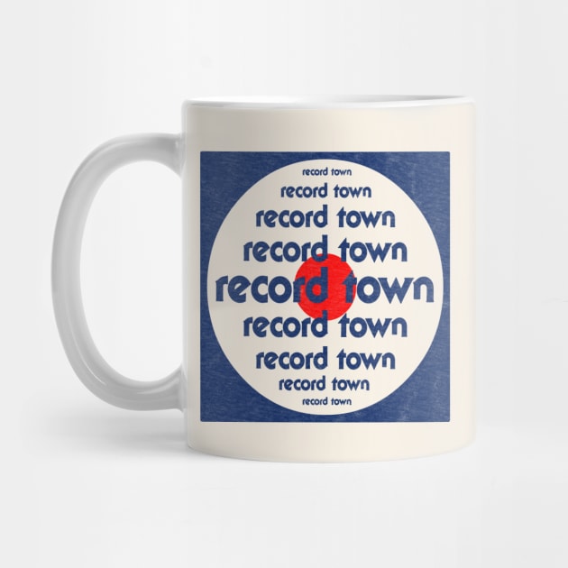 Record Town 1980s Defunct Vinyl and Cassettes Store by Turboglyde